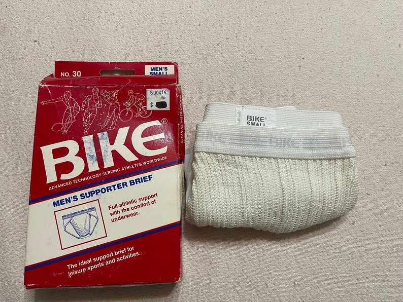 Small- 30 Vintage Bike Men\u2019s Supporter Brief No