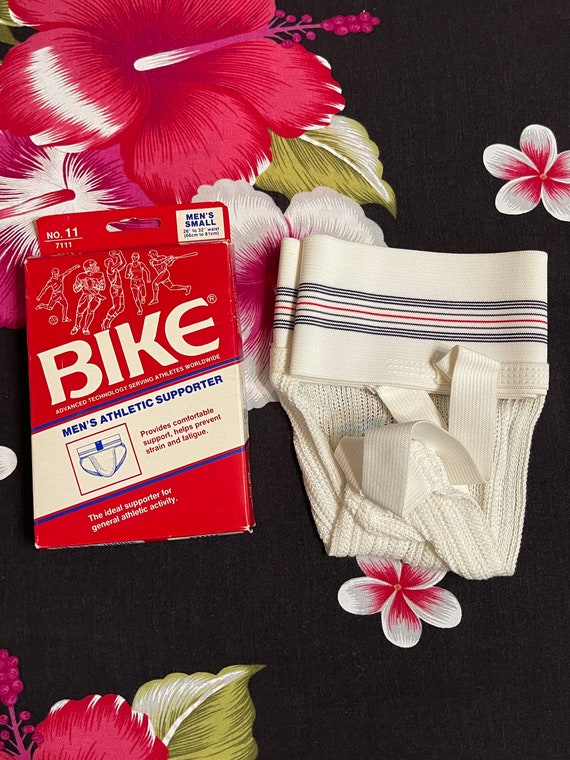 Jock Strap De Sport Vintage BIKE ATHLETIC - Taille Ajustable 34 à 42 - Neuf Avec étiquette