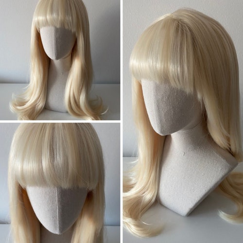 Lace Front Wig, / Wig / THE shops PALE MAID Pony Styling / Cool Platinum Blonde - cool platinum blonde customized