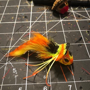 Deer hair diver fly, bass bug, diver fly, bass fly