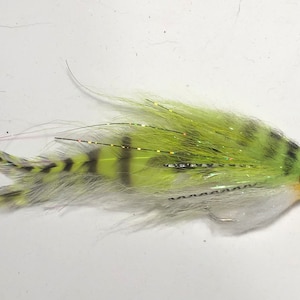 Streamer fly/ fly fishing/ deceiver /rohmer style/trout/bass/saltwater