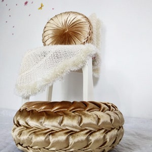 Gift,Gold Round Velvet Gold Pillow ,Yellow Velvet Pillow ,Gold Roll pillow , Gold Pintuck Pillow , Gold Round Pillow
