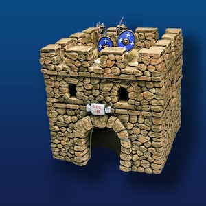 28mm Roman Stone Single Portal Gate Tower