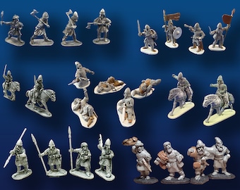 28mm Vikings and Carolingians - Sale of Masters, Molds & Production Rights