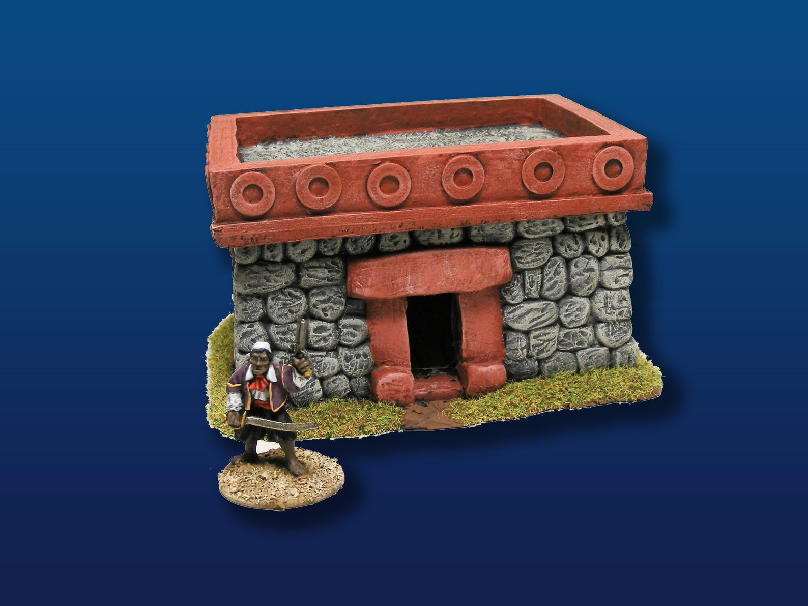 28mm Aztec Noble's House Etsy