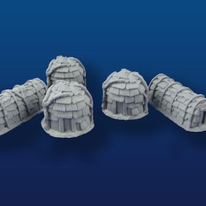 15 mm Irokesiska byset (5)