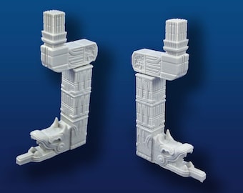 28mm Mayan Serpent Column