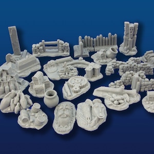Scatter Terrain Assortment #2  (24 Items)