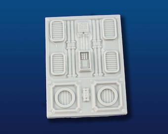 Gaming - Sci Fi 28 mm Panel wentylacyjny z panelem sterowania