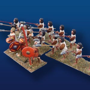 Carthage -  Mercenary Libyan Spearmen (15) 25mm Ral Partha / Garrison