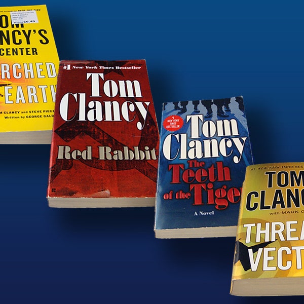 Tom Clancy Novels (set 4)