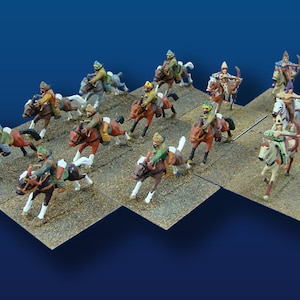 25mm Scythian Horse Archers (13 figs.)