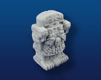 28mm Aztec Goddess Coatlicue Statue