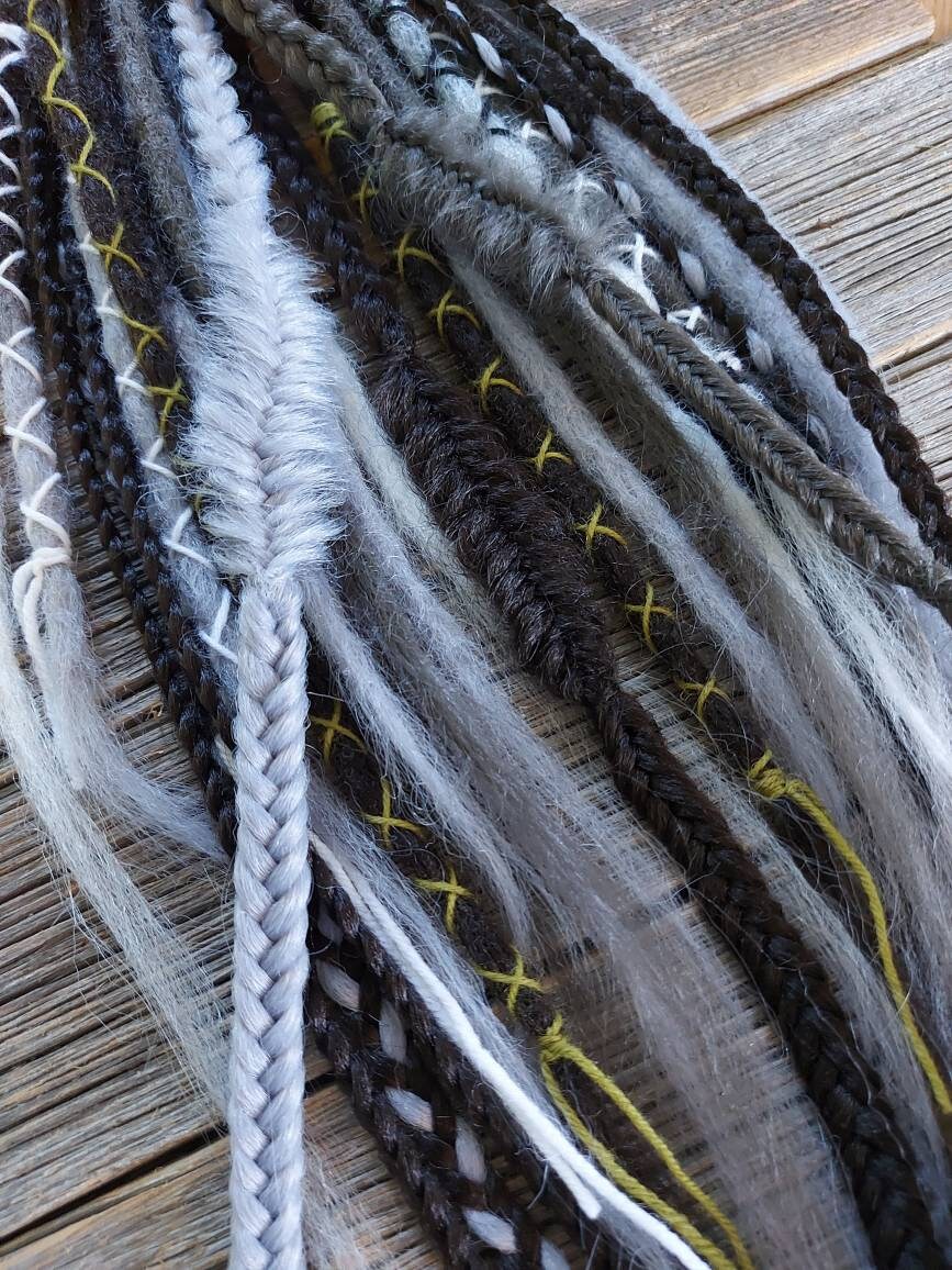 DE synthetische dreads doppelendige Dreads gehäkelte Dreads | Etsy