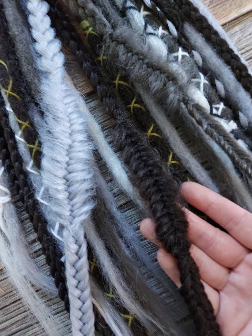 DE synthetische dreads doppelendige Dreads gehäkelte Dreads | Etsy