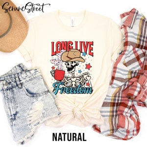 Fourth of July Shirt, 4th of July Shirt, Long Live Freedom Tshirt, Patriotic Shirt, Independence Day Tee, America Flag Shirt, USA T-shirt