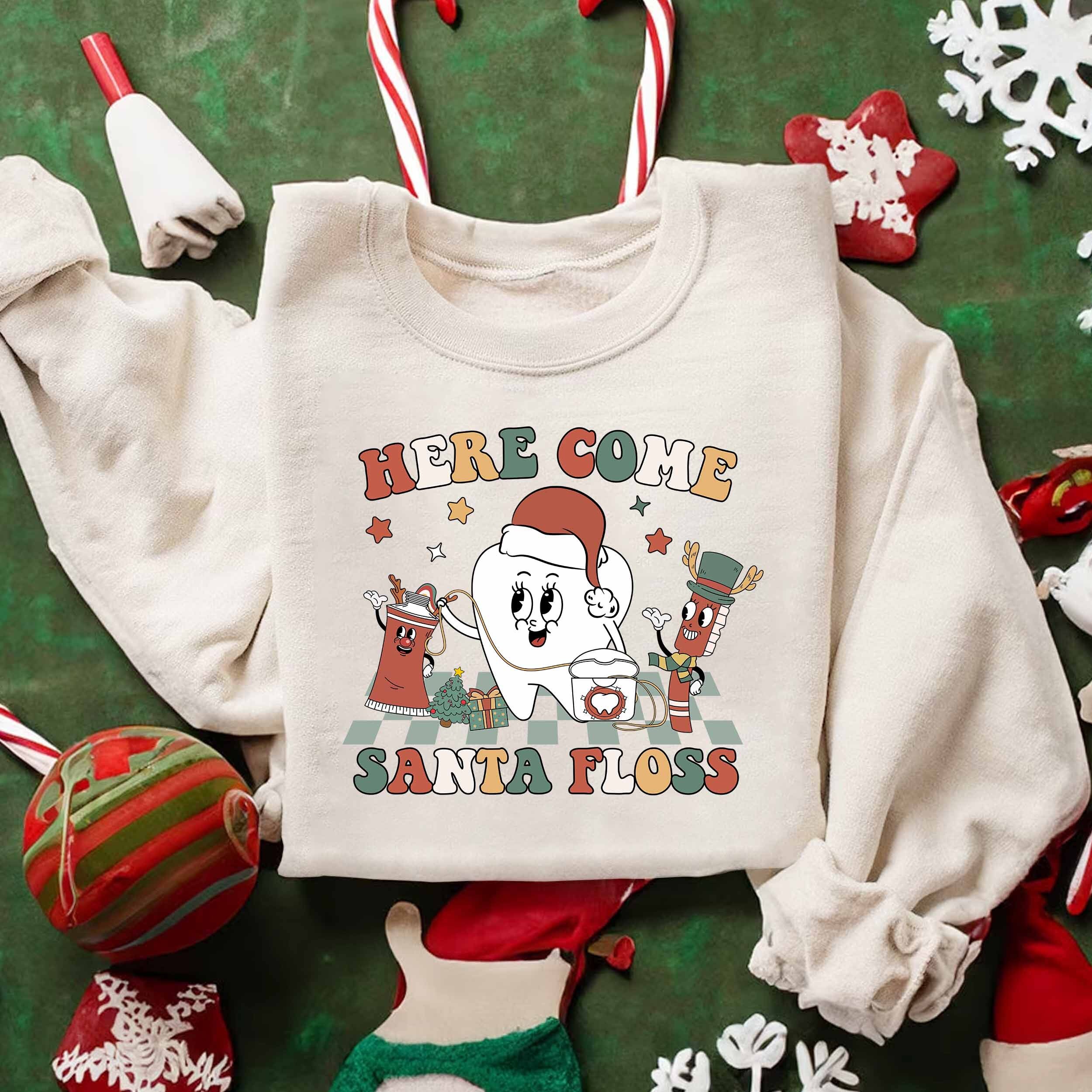 Santa floss hotsell jumper