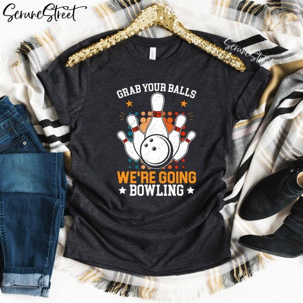 Grab Those Balls Ladies Bowling Shirts BW0048