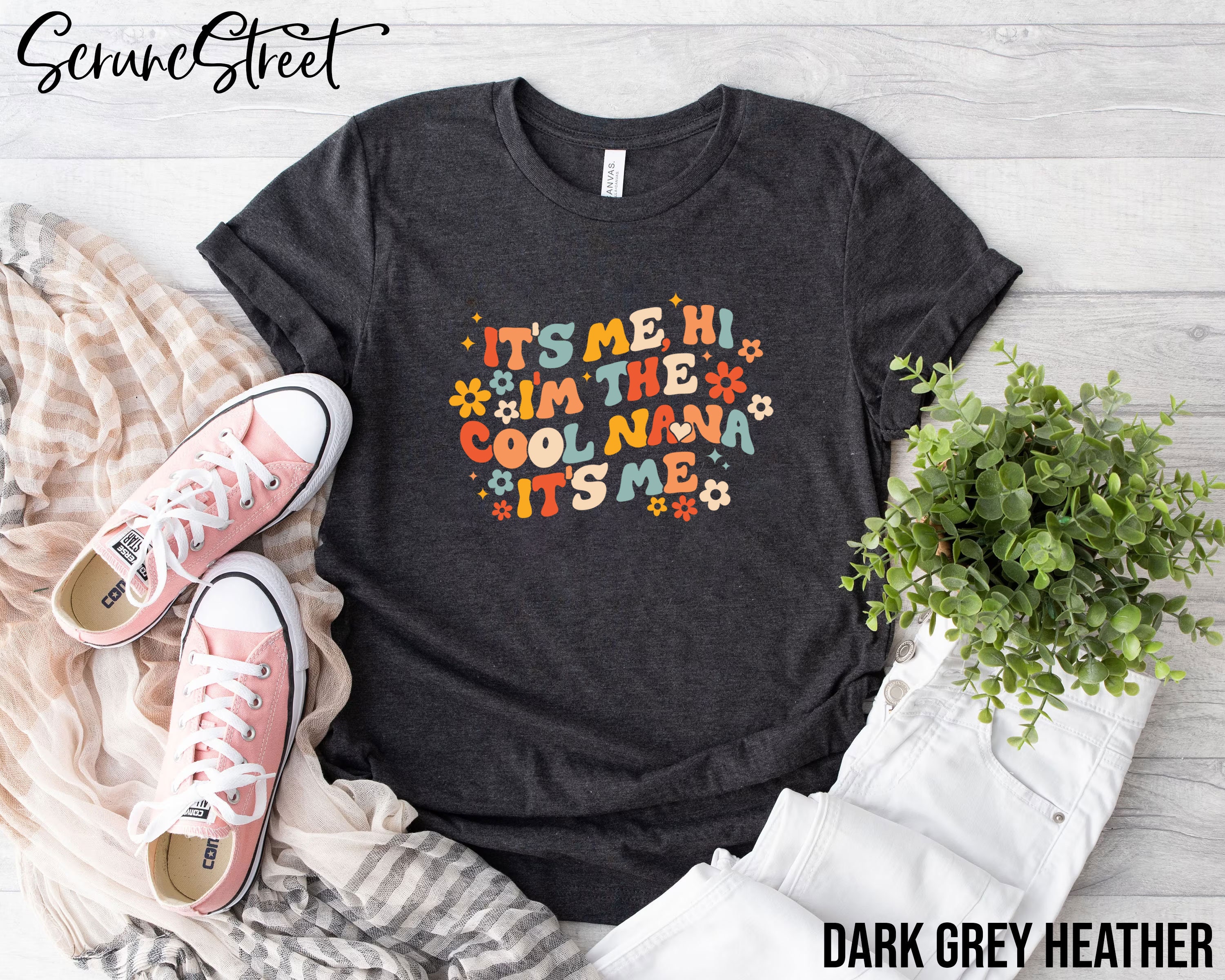 It's Me Hi I'm The Cool Nana It's Me Shirt, Funny Nana Shirt, Nana T-shirt, Best Nana Ever Tee, Nana Life Shirt, Nana Mother's Day Gifts