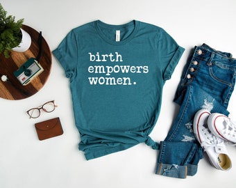 Doula Shirt, Midwife T-shirt, Doula Gifts, Birth Happens Doulas Help Shirt, Birth Worker Shirt, Let&#39;s Doula This Shirt, Christmas Gifts