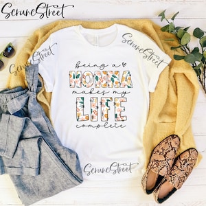 Being A Nonna Makes My Life Complete Shirt, Funny Nonna Shirt, Nonna T-shirt, Nonna Life Shirt, Nonna Gifts, Mother&#39;s Day Gift For Nonna