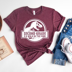 Second Grade Is A Walk In The Park Shirt, Hello 2nd Grade Shirt, 2nd Grade Teacher Shirt, 2nd Grade Squad Crew Tribe, Back To School Shirt