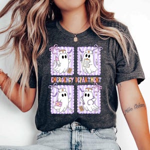 ER Halloween Shirt, Emergency Department Halloween Shirt, Spooky ER Nurse Shirt, Emergency Room Halloween Shirt, Halloween Gift For ER Nurse