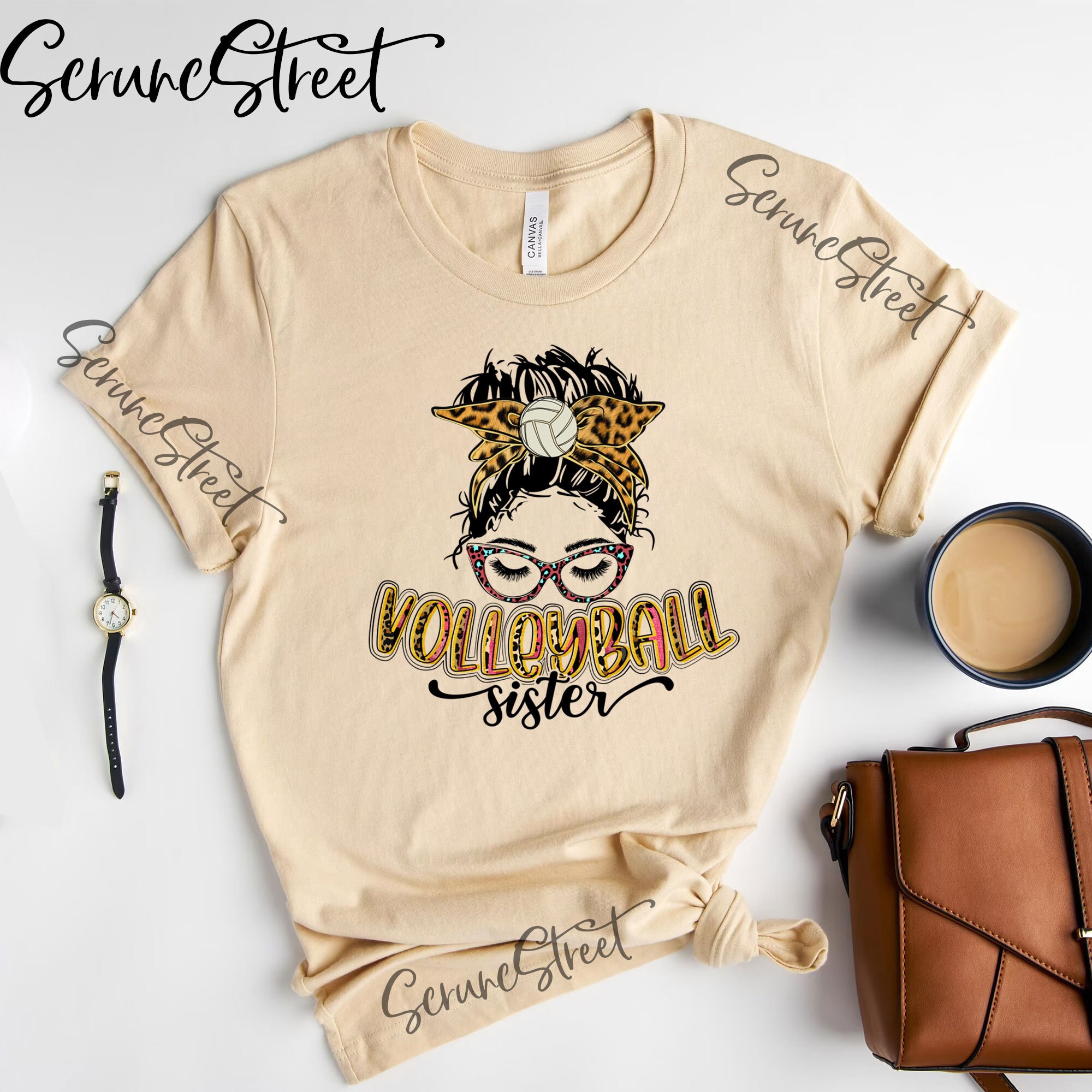 Volleyball Sister Shirt Volleyball Sister T Shirt Sister Etsy