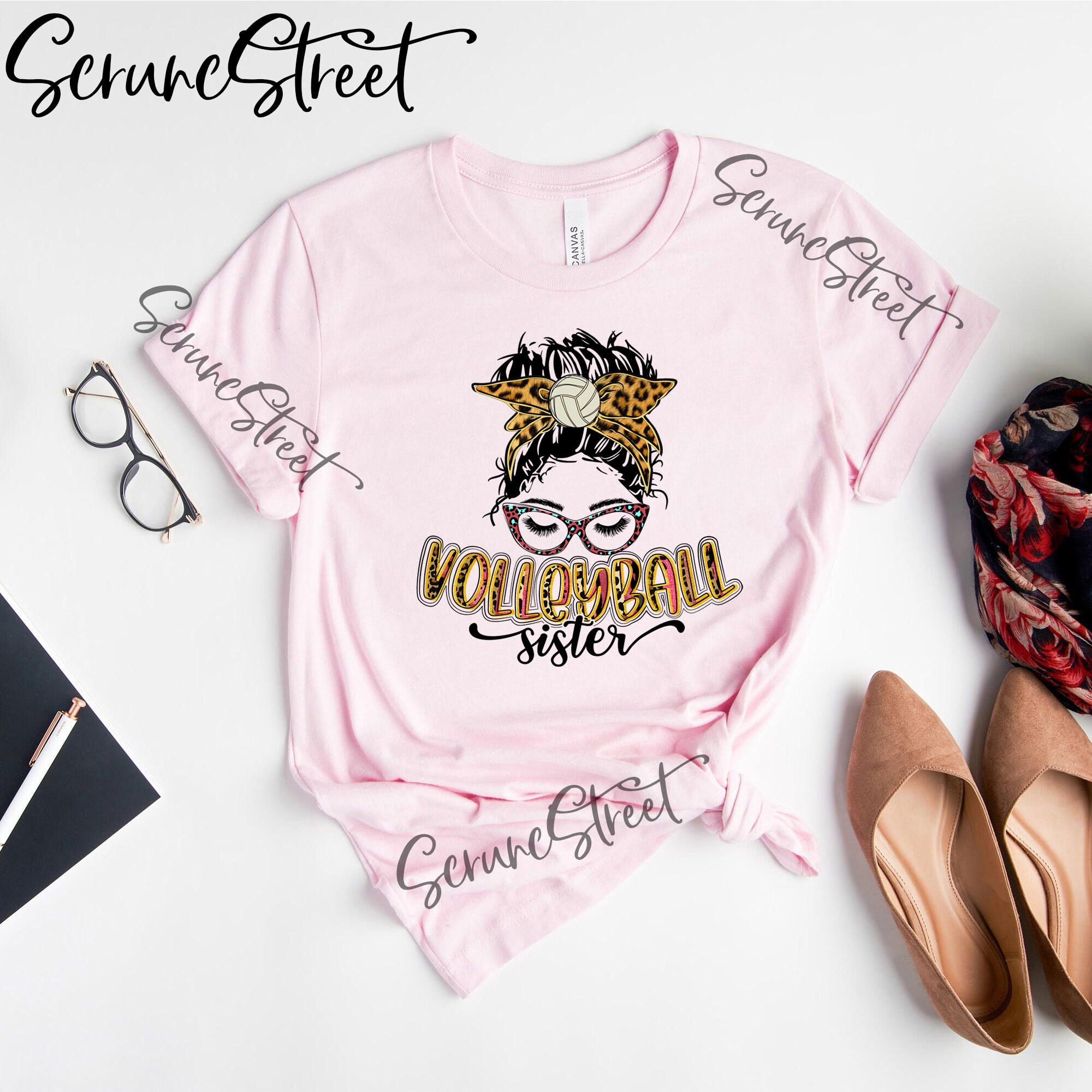 Volleyball Sister Shirt Volleyball Sister T Shirt Sister Etsy