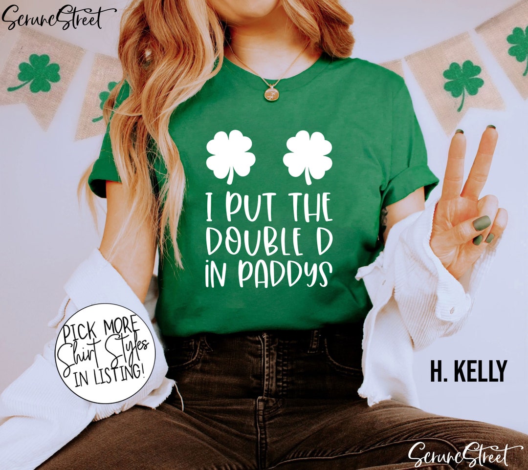 Funny st patty's day shirts womens on sale