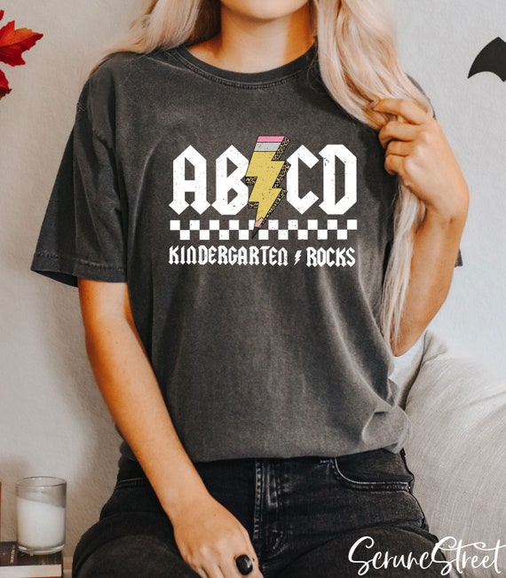 Alphabet T-Shirt Funny Cute Kindergarten Rocks For Kids Alphabet T-Shirt Funny Cute Kindergarten Rocks For Kids