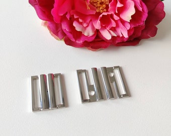 25 mm and 27 mm Metall Bikini fastener / Bikini Swimwear Hook gold/silver