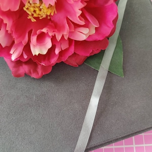 Framilon, transparent, 8 mm / Lamilon elastisk klar