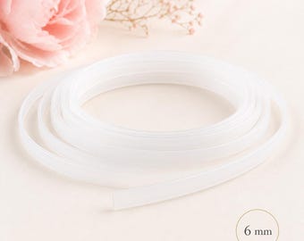 6 mm Plastic Boning Tape – Corset Boning by the Meter for Bustiers, Bras, Bodices & Swimwear
