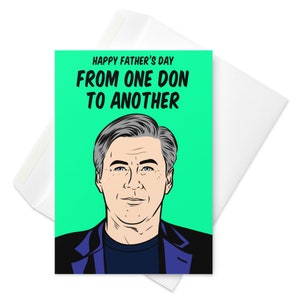 Carlo Ancelotti, cartão de felicitações do Dia dos Pais do Football Manager (Real Madrid, Everton, Itália) - Feliz Dia dos Pais, de um Don para outro