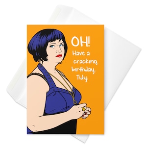 Gavin and Stacey &#39;Nessa&#39; Birthday greeting card
