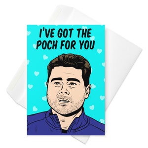Mauricio Pochettino, cartão de Dia dos Namorados do Football Manager (Chelsea, PSG, Spurs, Southampton, Espanyol) - Tenho o Poch para você