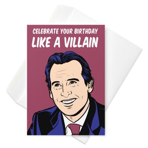 Biglietto d'auguri di Unai Emery, Football Manager (Aston Villa, Villarreal, Arsenal, PSG, Siviglia) - Festeggia il tuo compleanno come un cattivo