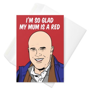 Arne Slot, allenatore di calcio del Liverpool, biglietto d'auguri per la festa della mamma - Sono così felice che mia mamma sia rossa