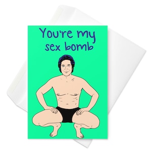 Carte de voeux Tom Jones pour la Saint-Valentin