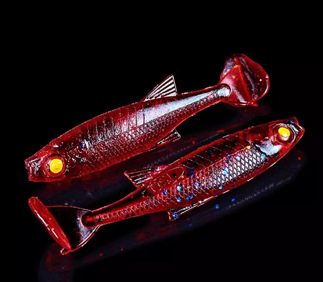 10pcs/lot Artificial Fishing Lure Soft Lure 2.5g/7cm Shad Carp Etsy