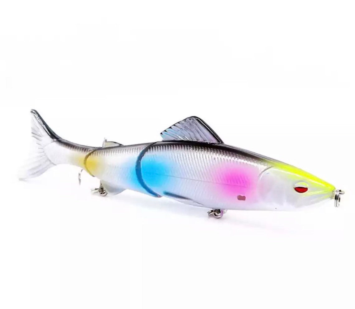 Minnow Fishing Lure 130mm 18.5g Multi Jointed Sections Etsy