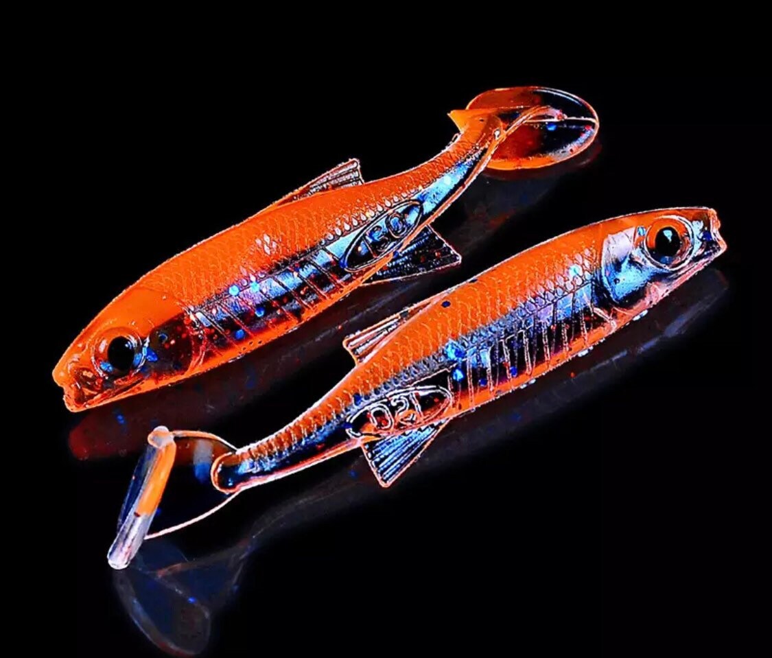 10pcs/lot Artificial Fishing Lure Soft Lure 2.5g/7cm Shad Carp Etsy