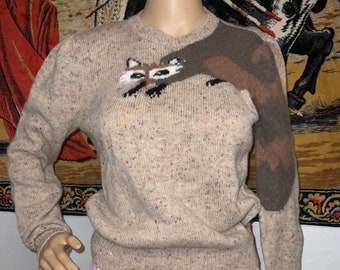 Vintage Susan Bristol Fox Sweater