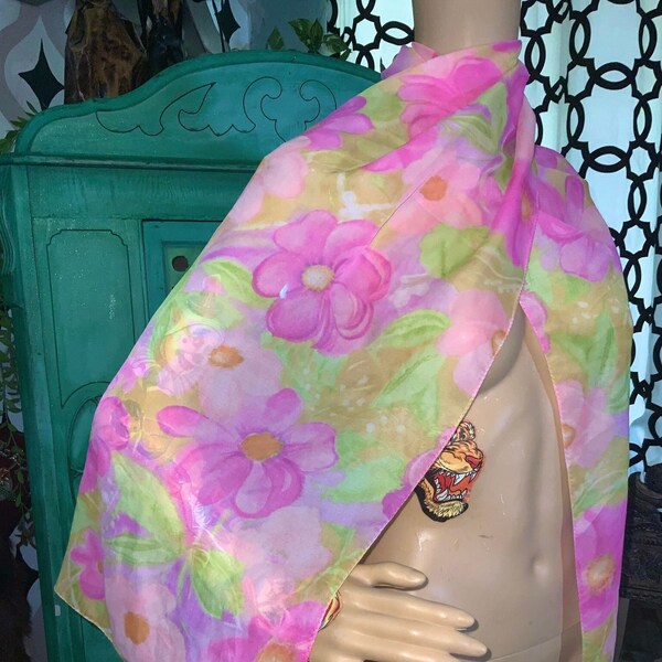 Neon Pink Scarf - Etsy