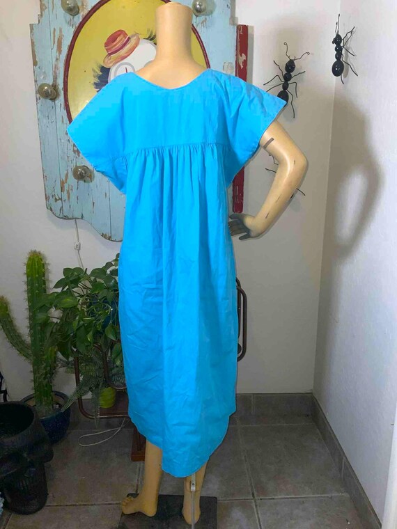 Vintage Mexican Novelty Tent Dress / Oaxaca Dress… - image 4