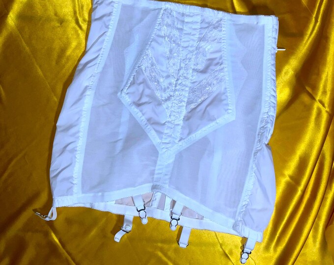 Vintage Rago Shapewear/ Style 1294 | High Waist Open Bottom Girdle ...