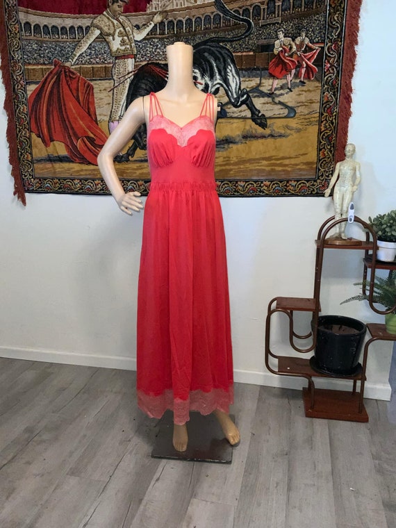 Vintage Luxite by Kayser Sheer Nightgown - image 1