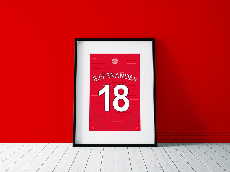 Manchester United Troisième Maillot 2019/20 B. FERNANDES 18