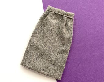 Vintage Tammy Doll Grey Sheath Skirt to Sweater Girl #9135
